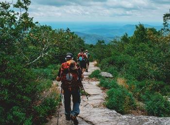 hikers in North Georgia