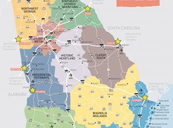 Georgia state VIC map