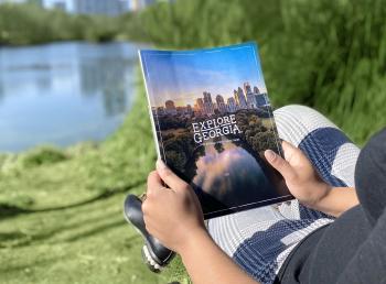 2022 Explore Georgia Travel Guide cover