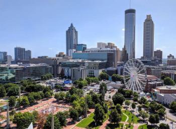 Centennial Olympic Park in Atlanta, Georgia