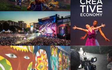 Georgia's Creative Economy Brochure cover