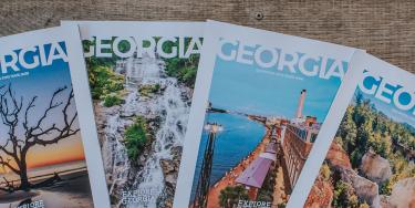 2023 Georgia Travel Guide four covers