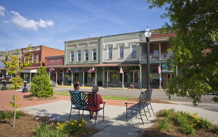 Downtown Plains, Georgia